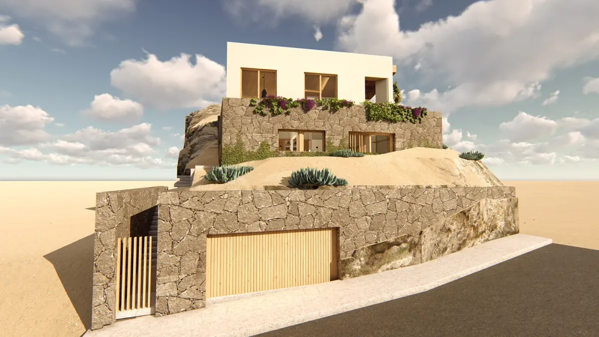 Proyecto Residencial en Cuesta de la Grama: Vanguardia, Diseño y Licencia Concedida, Santa Brígida